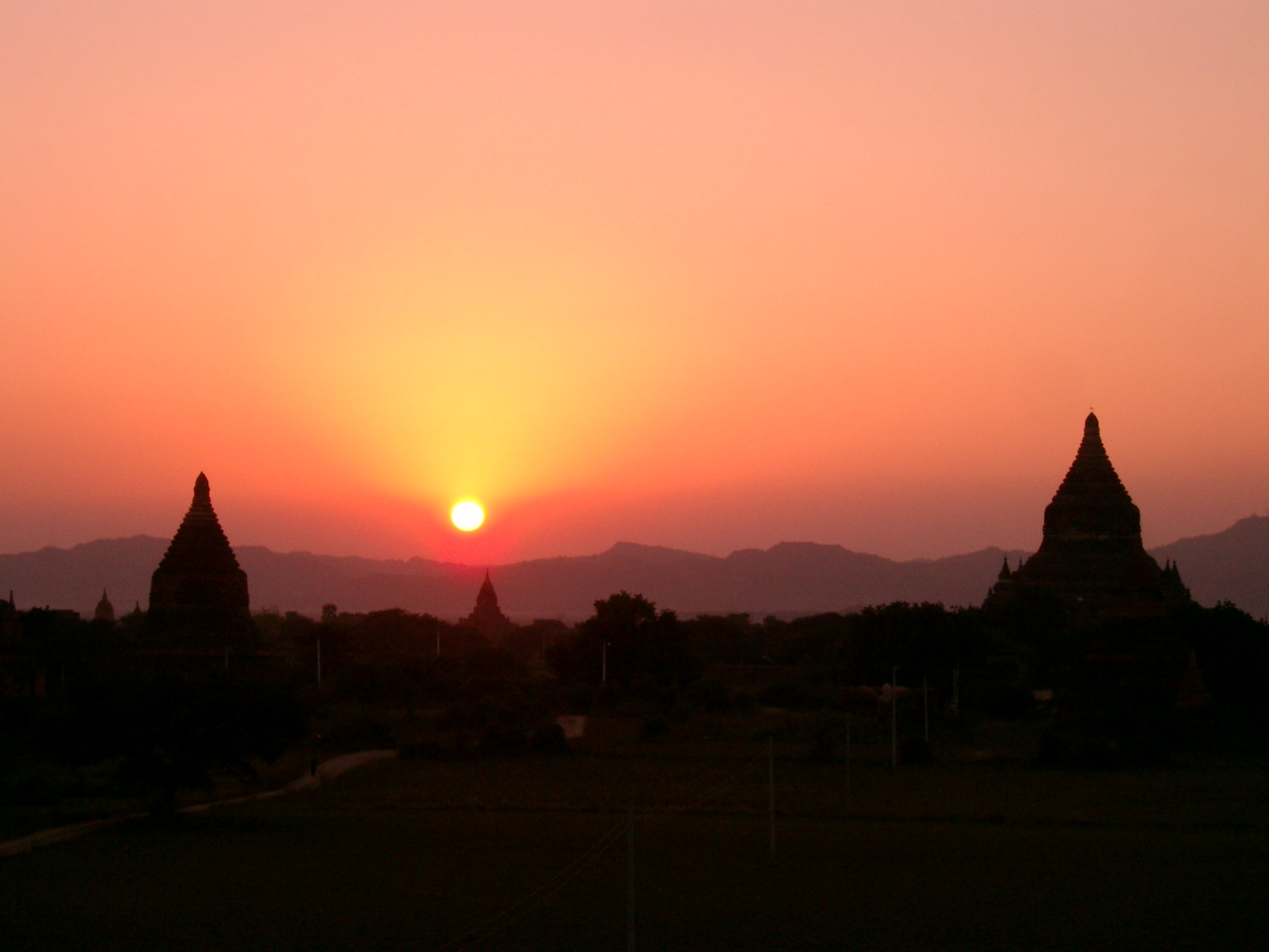 Bagan sunset2
